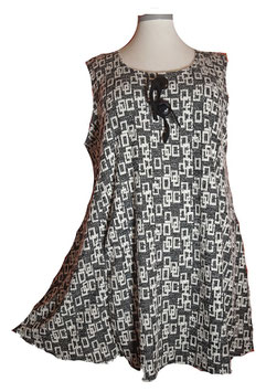 Weich & Warm SunShine Top im Domino-Design (05157)