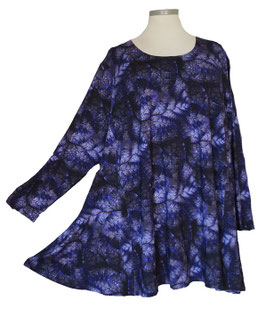 SunShine LA Shirt Black-Violet (06904)