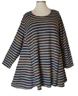 SunShine Pullover in 6-Bahnen A-Linie Farbenspiel (05163)
