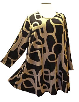 Black & Paper Selection Pullover in Zauber-A-Linie (07609)