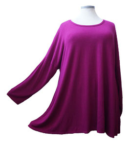 Pullover in Zauber-A-Linie Fuchsia (07356)