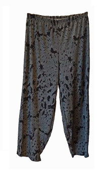 Edel & Elegant Classic CarrotCut Hose Grey-Black No1 Größe 44-58+ (02443)