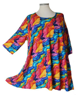 Shirt in Zauber-A-Linie mit Taschen MultiColor (04441)