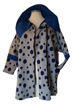 FashionStyle SoftshellArt Jacke Points Blue (07992)