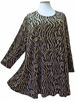 Black & Paper Selection Pullover in Zauber-A-Linie Safari (07617)