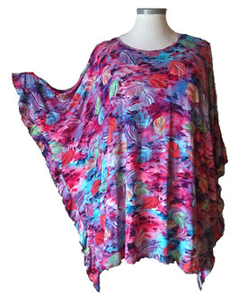 ButterflyCut Shirt Tropical-MultiColor (09056)