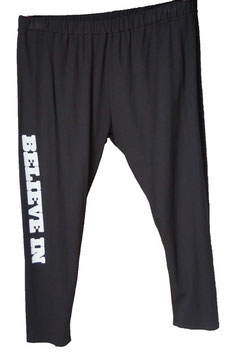 Hochwertige Legging mit Motto (06008)
