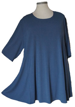 SunShine Shirt NewStyle-Stripes MiddleBlue (05812)