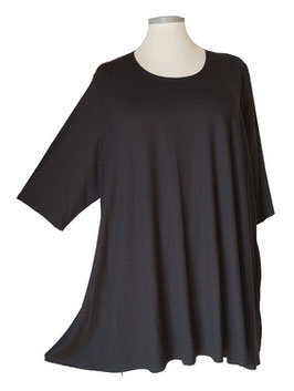 Shirt in Zauber-A-Linie Schwarz (05095)