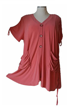 Shirtbluse Orange (09036)