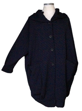 BlackViolet Mantel Jacke 3D-Design (04302)