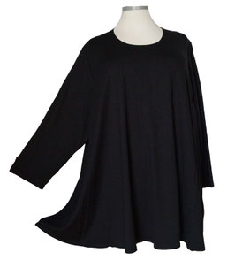 LA-Shirt in Zauber-A-Linie Schwarz (VIS06619)