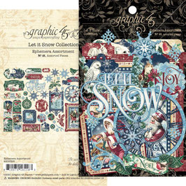 Graphic 45 Die Cut - Let It Snow