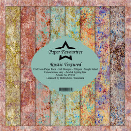 Paper Favourites Paper Pad - Rustic Textured 6x6" PF150