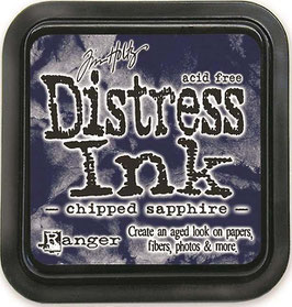 Distress Ink Stempelkissen - chipped sapphire