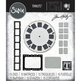 Sizzix by Tim Holtz Thinlits - Vault Picture Show