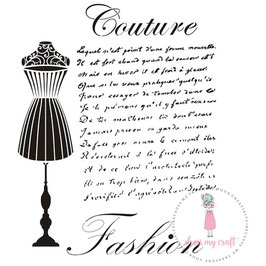 Dress my Craft Stencil - Couture Fashion