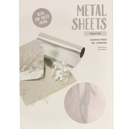 Tonic Studio Metal Sheets "Silver" A4