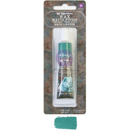 Finnabair Art Alchemy-Matte Finish Wax Sage Leaves