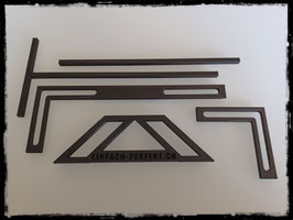 Troquelando Buchbindewerkzeug Komplettes Set 5 Teile