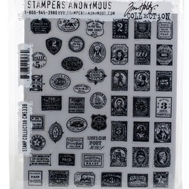 Stampers Anonymous by Tim Holtz Stempel CMS338 "Stamp Collector"