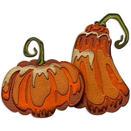 Sizzix by Tim Holtz Thinlits Colorize - Pumpkin Duo