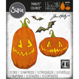 Sizzix by Tim Holtz Thinlits Colorize - Pumpkin Patch