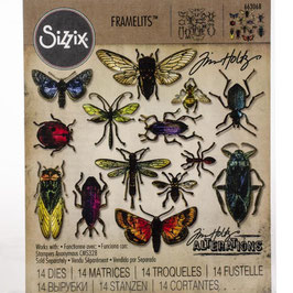 Sizzix by Tim Holtz Framelits - Entomology