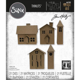 Sizzix by Tim Holtz Thinlits - Paper Village #2