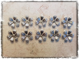 Metall Charms Pack "Silber"