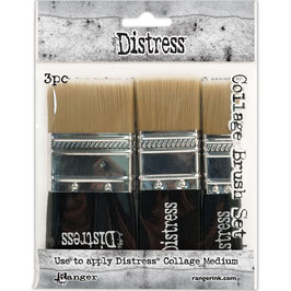 Distress Collage Brush - Set 3 Stück