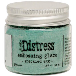Distress Embossing Glaze - speckled egg