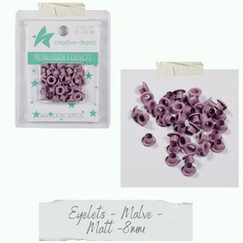 Creative Depot Eyelets - Malve Matt 8mm