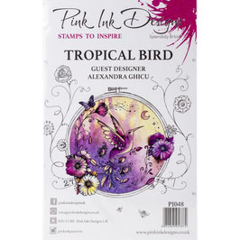 Pink Ink Designs Clear Stamps - Tropical Bird PI048