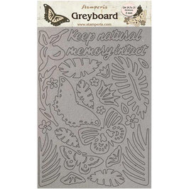 Stamperia Greyboard - Amazonia KLSPDA422