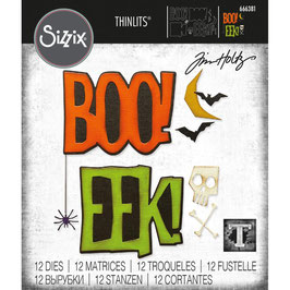 Sizzix by Tim Holtz Thinlits - Big Frights