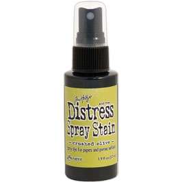 Distress Stain Spray - crushed olive