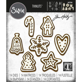 Sizzix by Tim Holtz Thinlits - Christmas Cookies