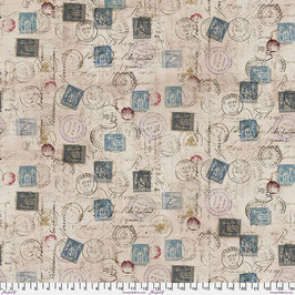 Free Spirit Fabrics by Tim Holtz Baumwollstoff "Correspondence"