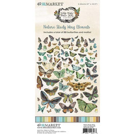 49 and Market Laser Cut-Nature Study "Wing Elements"