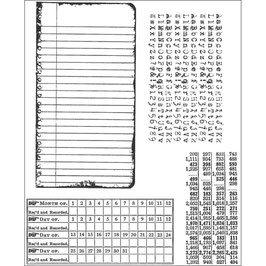 Stampers Anonymous by Tim Holtz Stempel CMS057 "School Desk"