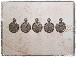 Metall Charms Pack "Silber"