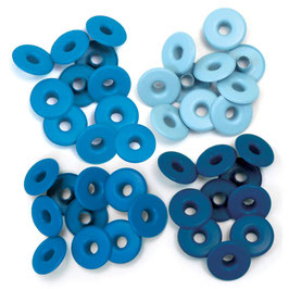 Crop-A-Dile Eyelets - Ösen gross Blau