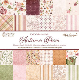 Maja Design Paper Pad - Autumn Poem 6x6"