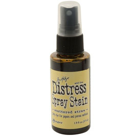 Distress Stain Spray - scattered straw
