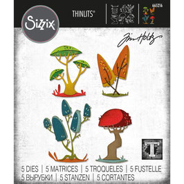 Sizzix by Tim Holtz Thinlits - Funky Toadstools