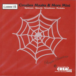 Crealies Stencil - Web of a Spider