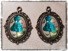 Cabochon Anhänger Pack