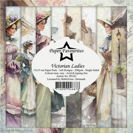 Paper Favourites Paper Pad - Victorian Ladies 6x6" PF243