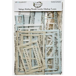 49 and Market Filmstrip Frames-Vintage Artistry "Moonlit Garden"